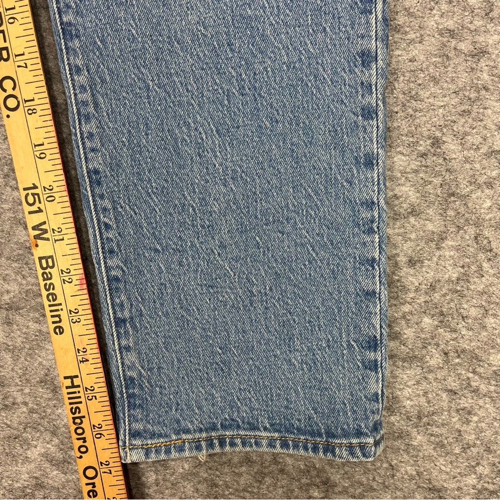Levi's WEDGIE STRAIGHT JEANS CALLING ALL BLUES Women’s Size 26 - Picture 4 of 11